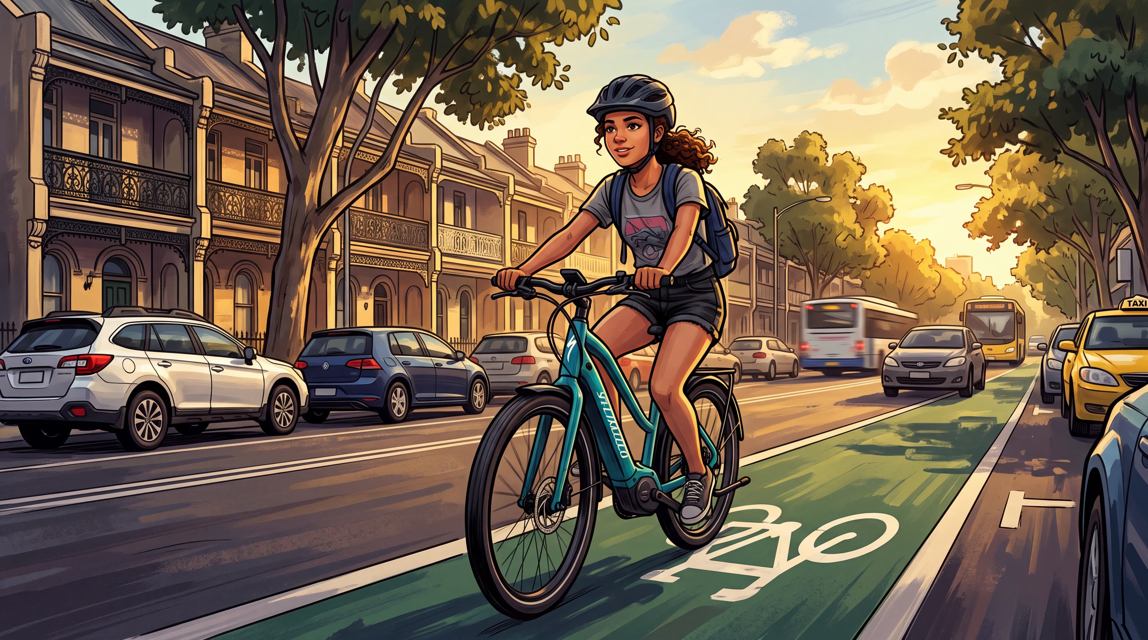 Bike Lane Rules in NSW: An E-Bike Teen's Guide
